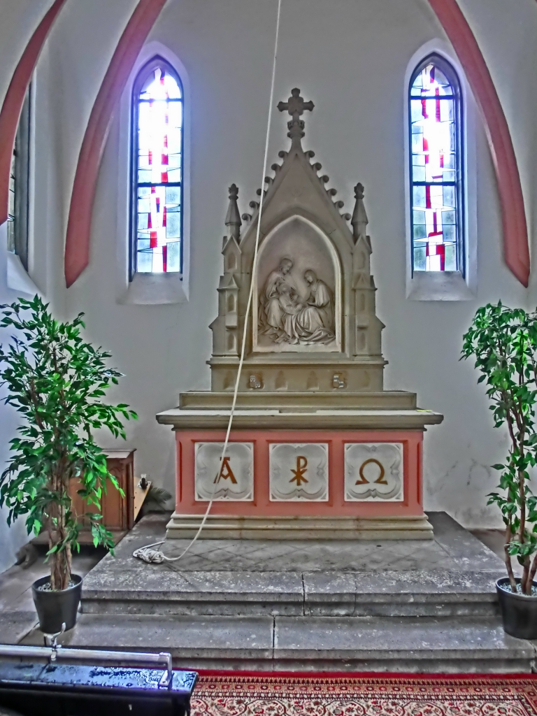 Innenraum mit Altar